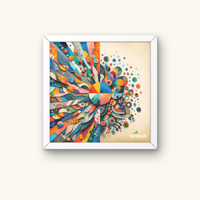 Burst of Life Art Panel | WiLife