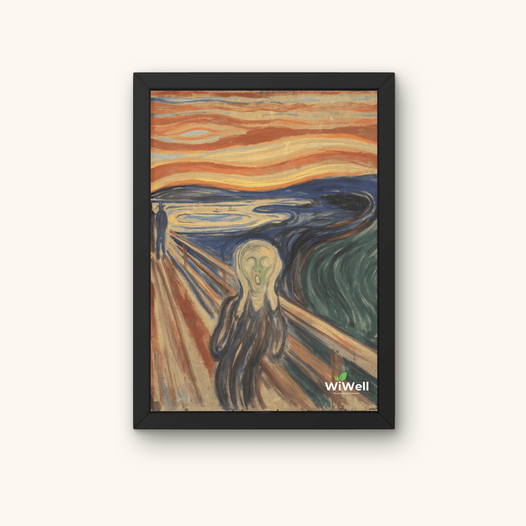 The Scream Art Panel By Munch | WiLife