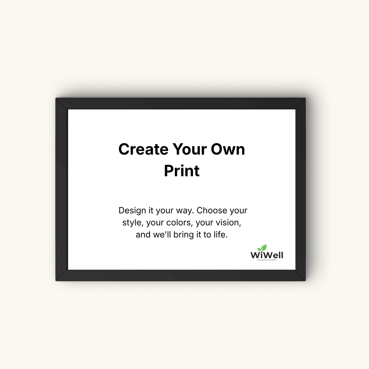 WiLife Horizontal Custom Print