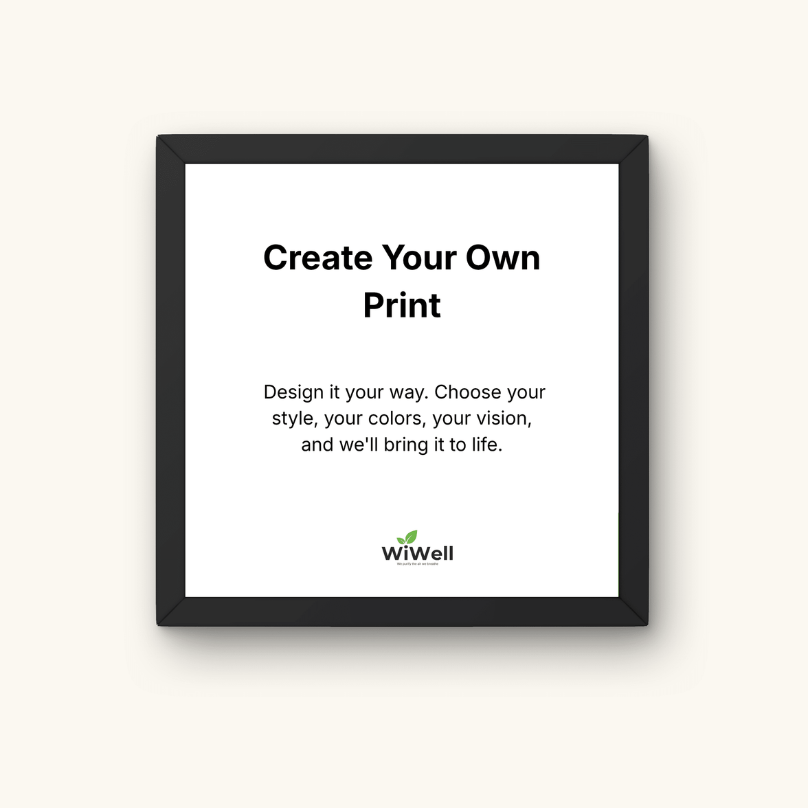 WiLife Square Custom Print